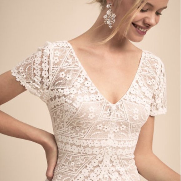 BHLDN Willowby Watters Clements Gown Size 12 NEW - Picture 3 of 8